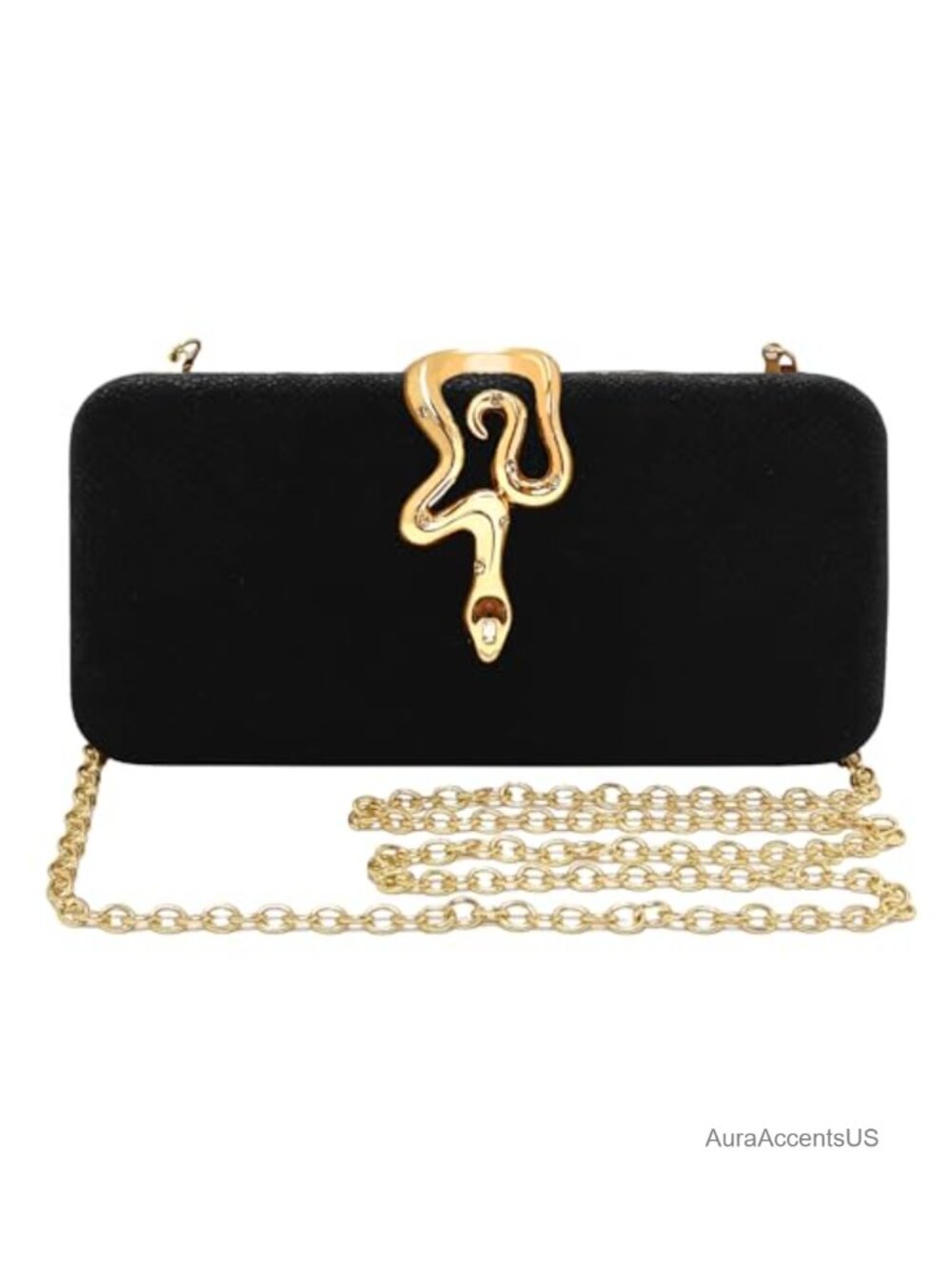 Velvet Evening Clutch Purse with Detachable Chain for Party Wedding Formal